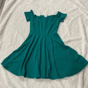 Green dress